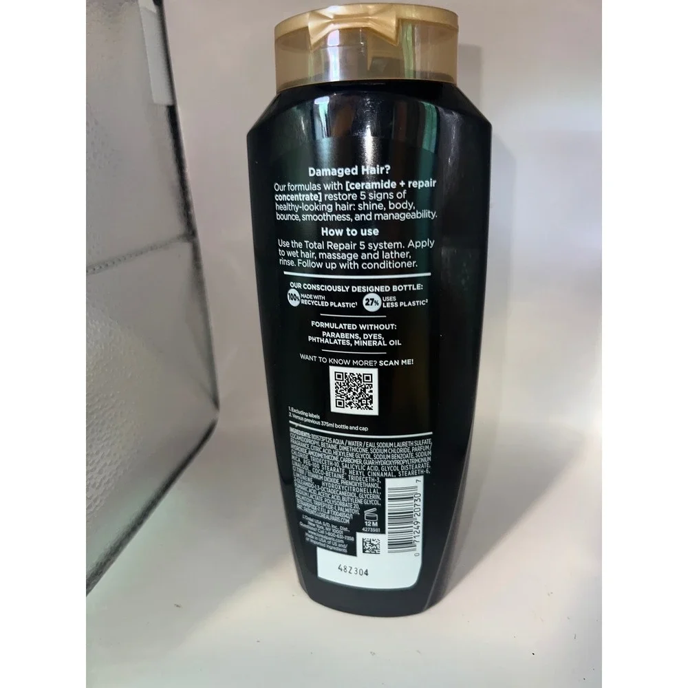 L'Oreal Paris Elvive Total Repair 5 Damage Reversing Shampoo 12.6 fl oz 375ml